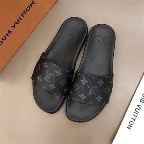 men's Louis Vuitton slides